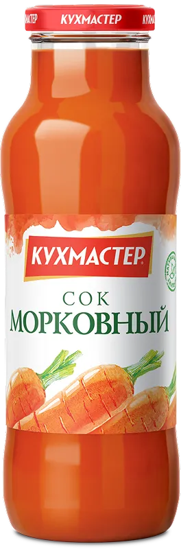 Сок Кухмастер "Морковный" 0,68 л.