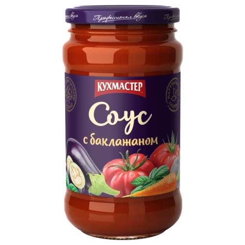 Соус Кухмастер Для макарон с баклажаном 400 г