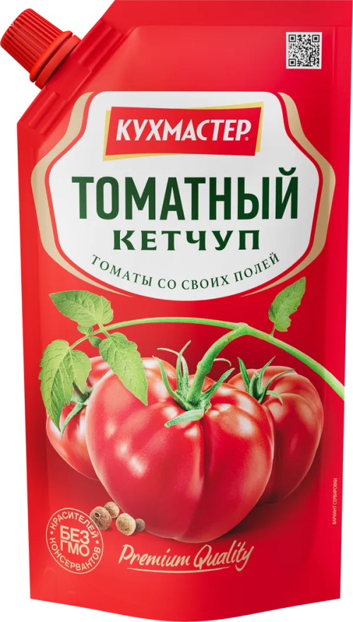 Кетчуп Кухмастер Томатный дой-пак 500 г