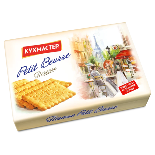 Печенье Кухмастер "Petit Beurre" затяжное 420 г.