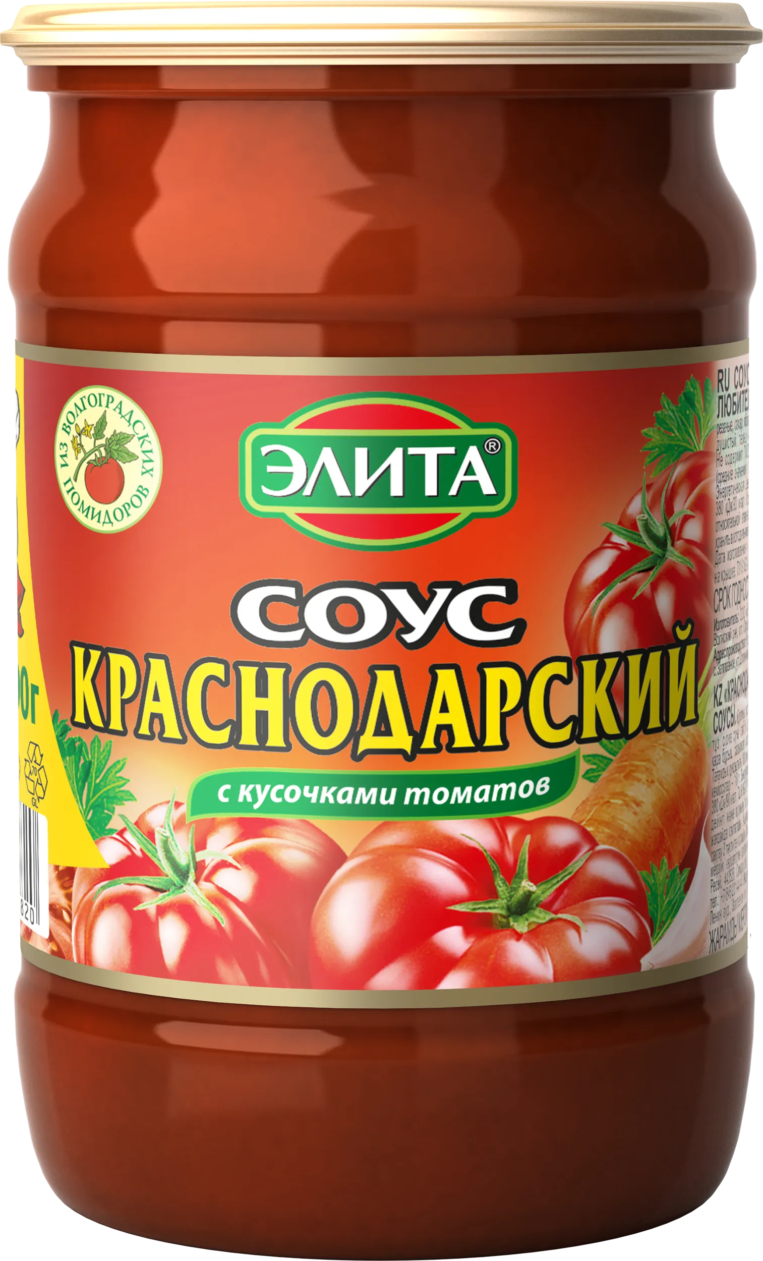 Соус  690г. ЭЛИТА "Краснодарский"