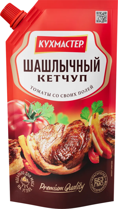Кетчуп Кухмастер Шашлычный дой-пак 500 г